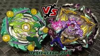 Curse Satan Hurricane Universe 1D VS Lucifer The End Kou Drift - Beyblade Burst Sparking