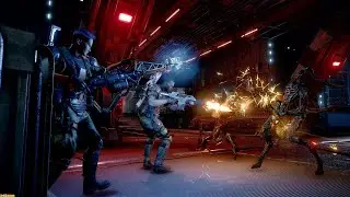 КСЕНОМОРФЫ НЕ СДАЮТСЯ! - ПОЛНАЯ ЗАЧИСТКА ИГРЫ! - Aliens: Fireteam Elite #5