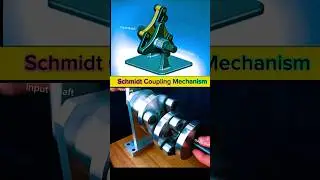 Schmidt Coupling Mechanism &ndash; Constant Velocity Shaft Coupling with Adjustable Parallel Offset