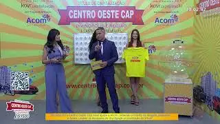 SORTEIO CENTRO OESTE CAP - AO VIVO   -   11/01/2026