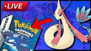 LIVE: Pokemon Sapphire: Milotic Only Solo Run