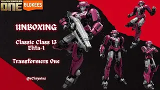 UNBOXING  - Classic Class 13: Elita-1 | Transformers One
