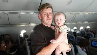 Baby's FIRST Flight To IBIZA🫣 *chaos*