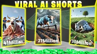 How to create AI SHORTS like @aivideoto@simpleaichannel4  ||AI cow video kaise banaye