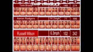 Steltronic Scoring Grid Color Choices