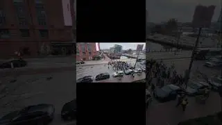 Protesters Bring Traffic to a Halt