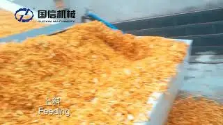 orange peel processing line