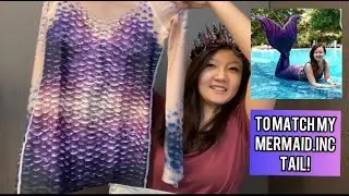 Unboxing Mermaid Rashguard HollyFaeArt! | Buka Paket Baju Putri Duyung!