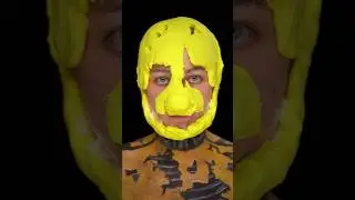 turning myself into springtrap 🤖 #fnaf #fivenightsatfreddys #springtrap