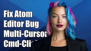 Fix Atom Editor Multi-Cursor Issue After Cmd-Clicking Hyperlinks