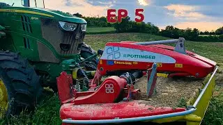🧑‍🌾 In campo coi Cervisti EP5| John Deere 6170R | Recensione Pottinger Novacat 301 alpha motion pro🔥