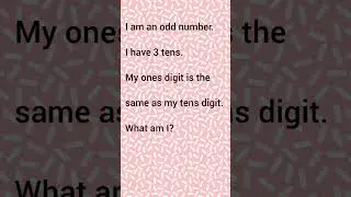 Math riddles with answers | math riddles | riddles#shorts#youtubeshorts