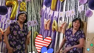 MOM&rsquo;S 78th SIMPLE BIRTHDAY 🥳 CELEBRATION 🍾 || MOM AT 78 [A MUSER VLOG]