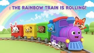 Rainbow Train Colors Song for Kids