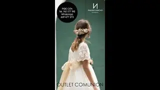 Outlet de vestidos y trajes de comuni&oacute;n. Valencia 2023
