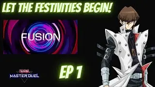 FUSION X LINK FESTIVAL Blue-Eyes Fusion Deck -Team Fusion -(Ep1)