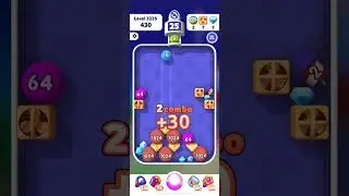 Bubble Buster 2048 | Level 3235 Complete | iOS / Android Gameplay #games #gameplaywalkthrough