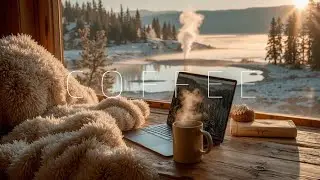 Амбиентная музыка для работы и учебы | Глубокая кофейная работа | Расслабляющий зимний чилл
