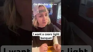 How to know the difference between￼ Coors light and Coors Banquet. #bartender