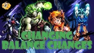 Changing Balance Changes Dragon Ball Legends DB DBL