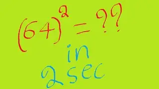 Calculate square in seconds - Best shortcut - Must watch**