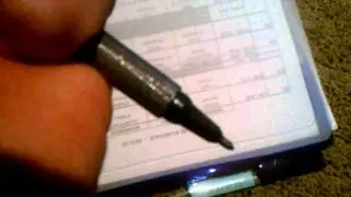 Sticky pen