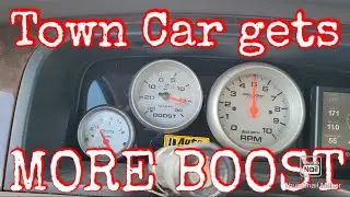 Turbo Town Car Gets More Boost. TurboSmart in cabin Boost Controller install