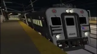 NJT Comet V leaves with the new NJT coach car in liden