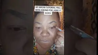 Simple brow tutorial!