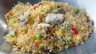 ข้าวผัดไข่ปลาทู ผัดวิธีนี้ข้าวเรียงเม็ดสวย ผัดง่ายไม่ติดกระทะ ข่าวไม่แฉะไม่จับตัวเป็นก้อน  หอมอร่อย
