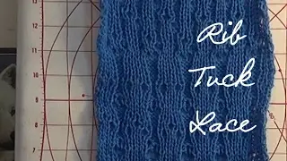 Rib Tuck Lace