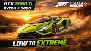 Forza Horizon 5 - RTX 3060ti with Ryzen 5 3600 - 1080p Banchmark