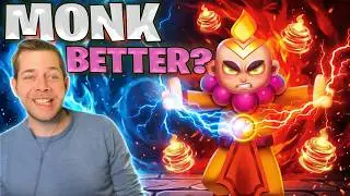 Monk Feels Much Better After The Buff | Rush Royale