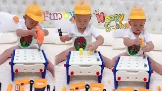 Screw-Twisting Toys Exercise Your Baby's Thinking And Hands-On Skills!#funny #baby #babylove