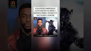 Chadwick Boseman Filmed 7 Movies While Secretly Fighting Cancer 😢🎬 #shorts