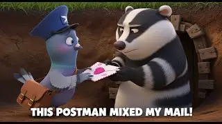 The World's CLUMSIEST Postman Caused CHAOS! 😂🐦 | Funny Animal Cartoon