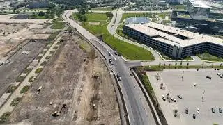 Veridian - Road Construction Progress - Drone Footage - 6-07-19