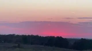 Oklahoma Sunset Timelapse