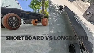Electric Longboard Vs Electric Shortboard