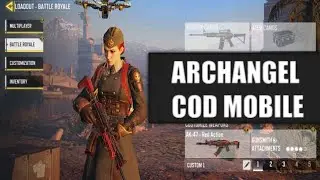Trying out the NEW Archangel skin in CODM!