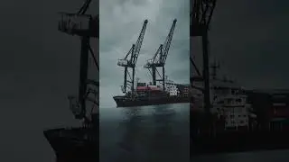 Storm Destroys Container Port | AI Demolish