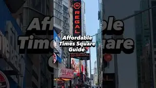 Affordable Times Square Guide | Regal Theater 📍 #TimesSquare #CheapThrills #NYC #Twisters #4DX