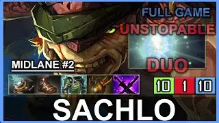 Sachlo Bristleback + Io | Mid | Ranked Full Game
