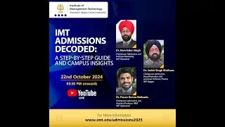 IMT admissions decoded: A step-by-step guide and campus insights