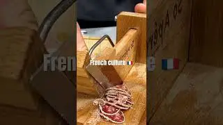 French culture 🇫🇷 #saucisson #sausage #cochon