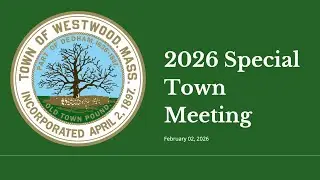 Special Town Meeting - February 02, 2026