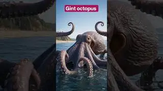 shark vs octopus #short