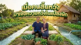 เมื่อคนสิ้นหวัง เจอความหวังในแปลงผัก