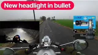 New light lagwa di aaj bullet m | BULLET | liu HJG | explorewithvinodrawat | NEW VLOG | today vlog