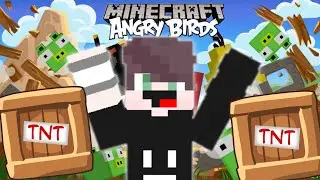 MOD incr&iacute;vel de Angry bird pra Minecraft PE